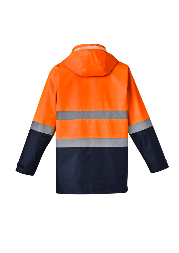 Mens Hi Vis Basic 4 In 1 Waterproof Jacket