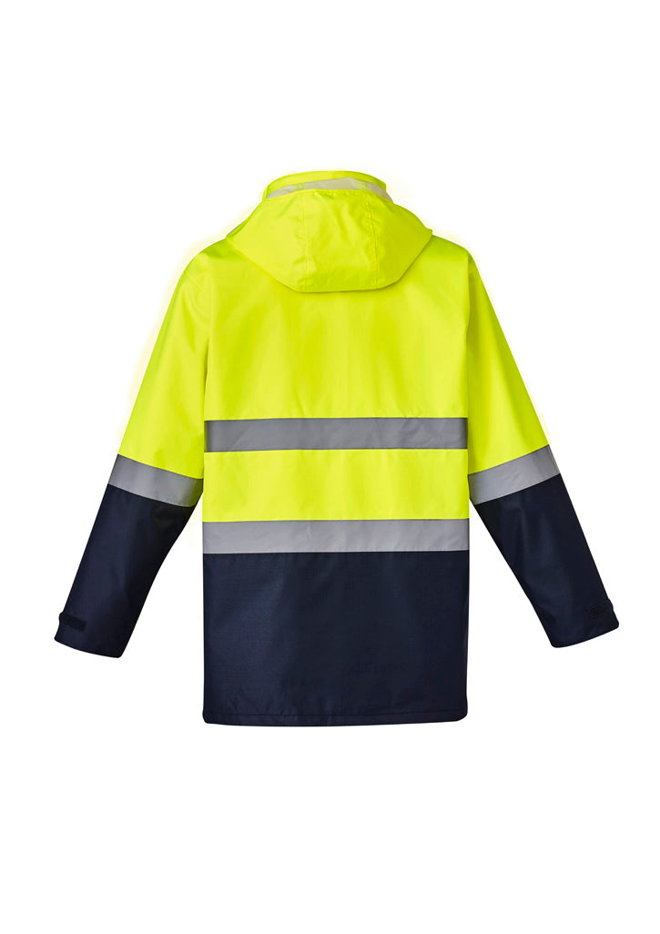 Mens Hi Vis Basic 4 In 1 Waterproof Jacket